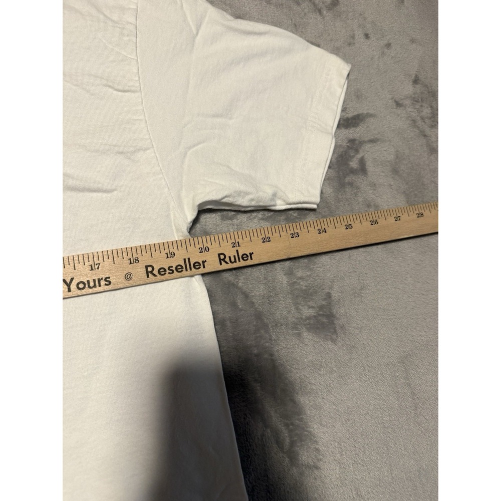 Alstyle Apparel T-Shirt Men Large White San Diego Embroidered Vintage California - Picture 2 of 5